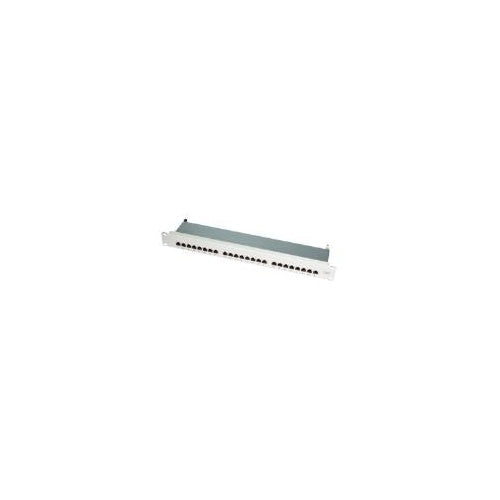 LogiLink - Patch Panel - RJ-45 X 24 - Hellgrau, RAL 7035 - 1U afbeelding 1