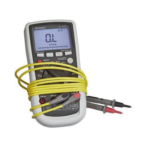 VOLTCRAFT MSL-504 gelb Messleitung [Stecker 4 mm - Prüfspitze] 1.2 m Gelb (VC-8085015) afbeelding 1
