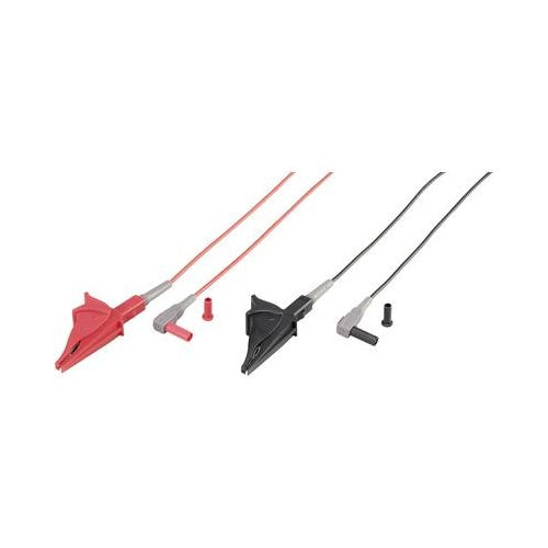 VOLTCRAFT MSL-507 Messleitung [Stecker 4 mm - Krokoklemmen] 1 m Schwarz, Red (VC-8097045) afbeelding 1