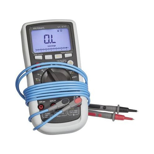 VOLTCRAFT MSL-504 blau Messleitung [Stecker 4 mm - Prüfspitze] 1.2 m Blue (VC-8085020) - 4053199514915 - image 1