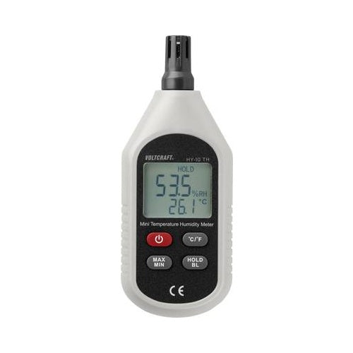 VOLTCRAFT HY-10 TH Luftfeuchtemessgerät (Hygrometer) 0 % rF 100 % rF (VC-8314260) afbeelding 1