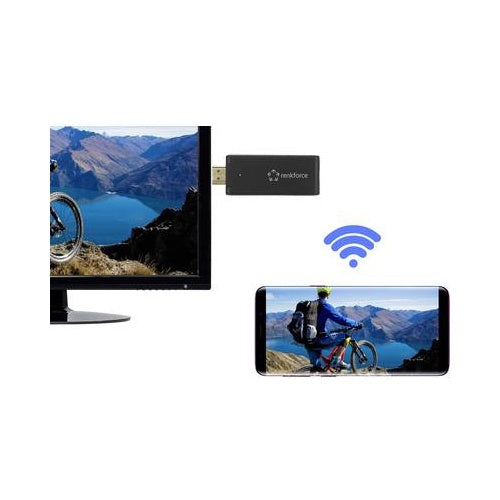 Renkforce renkCast 3 - Full HD - 1920 x 1080 Pixel - 1080p - H.264,H.265 - HDMI - Wi-Fi 5 (802.11ac) (RF-3386052) afbeelding 1