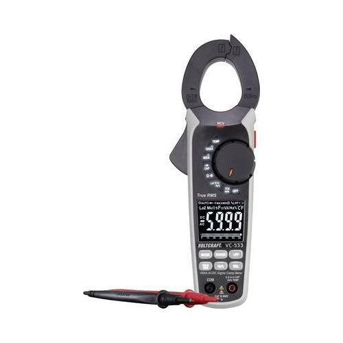 VOLTCRAFT VC-533 Stromzange digital CAT III 600 V Anzeige (Counts): 6000 (VC-8466770) afbeelding 1