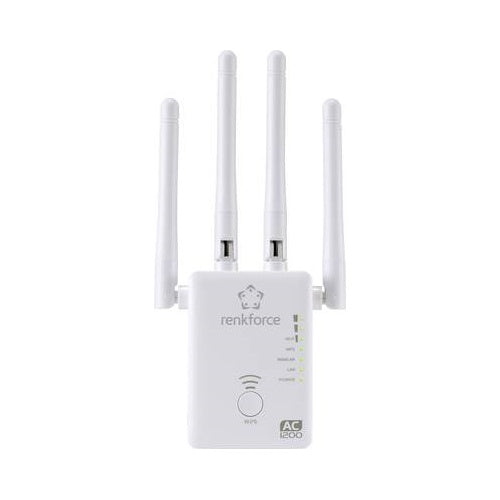 Renkforce AC1200 Dualband WLAN-Router/Repeater/AP (RF-3804172) afbeelding 1