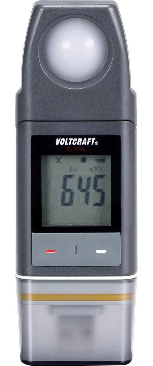 VOLTCRAFT DL-230L Lux-Datenlogger Messgröße Beleuchtungsstärke PDF Funktion (VC-9657635) afbeelding 1