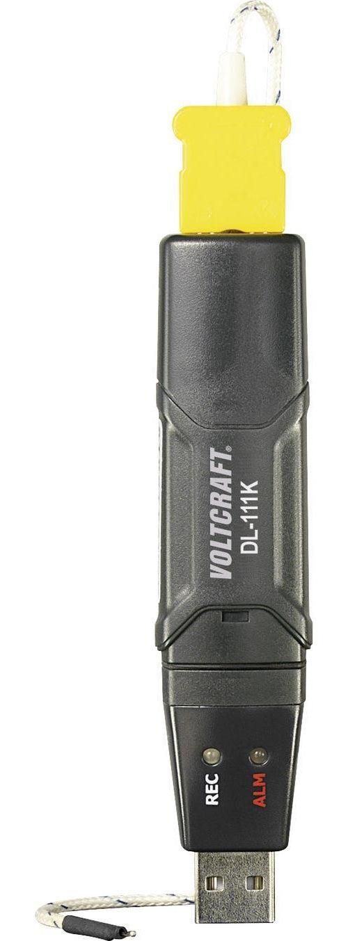 VOLTCRAFT DL-111K Temperatur-Datenlogger Messgröße Temperatur -200 bis 1370 °C (VC-10898090) afbeelding 1