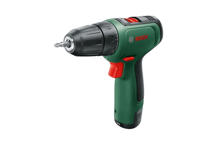 Bosch EasyDrill 1200 - Bohrer/Schrauber - schnurlos - 2 Geschwindigkeiten - Bohrfutterschlüssel 10 mm - 30 N·m Ladegerät enthalten - 12 V (06039D3006) afbeelding 1