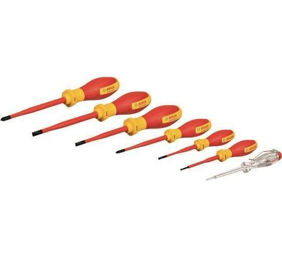 Bosch Schraubendreher-Set VDE 7tlg. PH/SL (1600A02NF7) afbeelding 1