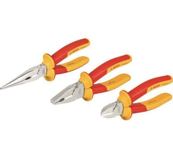 Bosch Zangen-Set VDE 3tlg. (1600A02NG0) afbeelding 1