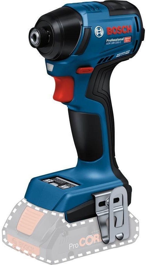 Bosch Akku-Drehschlagschrauber GDR 18V-220 C solo L (06019L6001) afbeelding 1