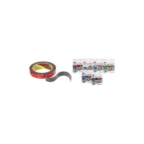 3M VHB Hochleistungsklebeband 5962F, 19 mm x 8 m, schwarz doppelseitiges Klebeband, geschlossenzelliger Acrylat - 1 Stück (5962F) afbeelding 1