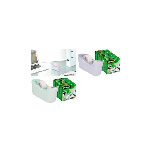 3M Scotch Tischabroller Multipack C18, mint stand- und rutschfest, passend für alle Rollenbreiten bis - 1 Stück (C18-4M) - 4054596577787 - image 1