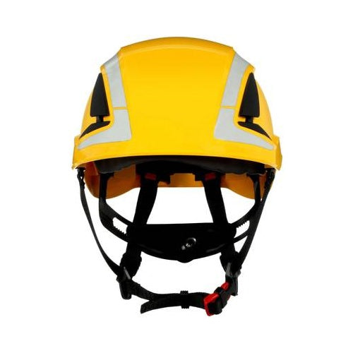 3M X5002V-CE Schutzhelm mit UV-Sensor, reflektierend, belüftet Gelb EN 397, EN 12492 (X5002V-CE) afbeelding 1
