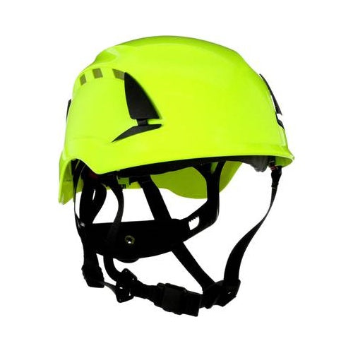 3M SecureFit X5014VE-CE Schutzhelm belüftet, mit UV-Sensor Neon-Grün EN 397, EN 12492, EN 50365 (X5014VE-CE) afbeelding 1