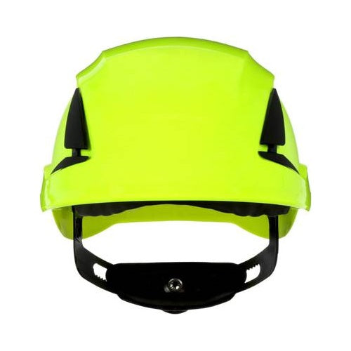 3M SecureFit X5514V-CE-4 Schutzhelm belüftet, mit UV-Sensor Neon-Grün EN 397 (X5514V-CE-4) afbeelding 1