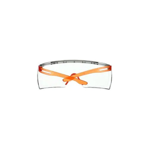 3M SecureFit 3700 - Sicherheitsbrille - Montagearbeit - Bau-/Renovierungsarbeiten - Die Arbeit mit Chemikalien - Beide Geschlechter - Orange - Transparent - Polycarbonat (SF3701SGAF-ORG) - 4054596731981 - image 1