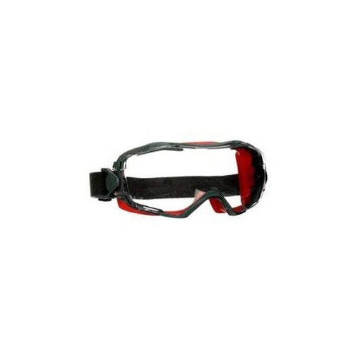 3M GoggleGear 6000 - Sicherheitsbrille - Bau-/Renovierungsarbeiten - Staub-Arbeit - Die Arbeit mit Chemikalien - Beide Geschlechter - black - red - Transparent - Neopren (GG6001SGAF-RED) afbeelding 1