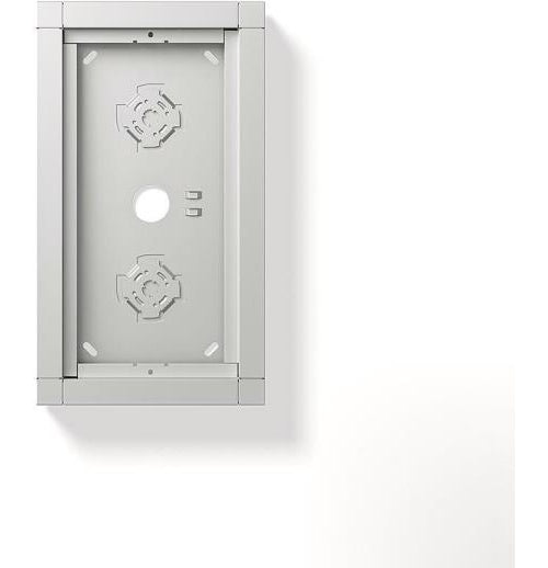 Siedle Aufputzgehäuse GA 612-2/1-01 SM silber-metallic (210012239-00) afbeelding 1