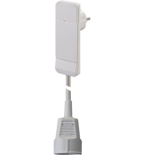 Bachmann SmartPlug - Verlängerungsschnur - Ausgangsanschlüsse: 3 - 1,6m - weiß (933.015) afbeelding 1