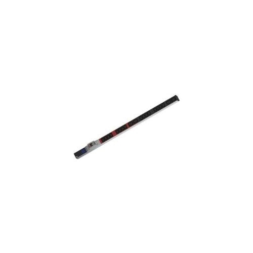 Bachmann 800.2342 42AC-Ausgänge 1U Schwarz - Grau Stromverteilereinheit (PDU) (800.2342) afbeelding 1