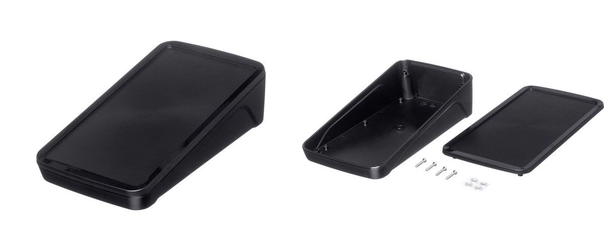 Bopla Pult-Gehäuse 200 x 105 x 53.6 ABS Schwarz (RAL 9005) BOP 900 PH-9005 1 St. (BOP 900 PH-9005) afbeelding 1