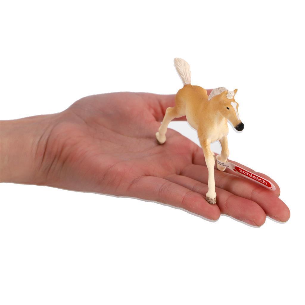 Schleich Haflinger Foal Figurine - Hand-painted - Educational Toy