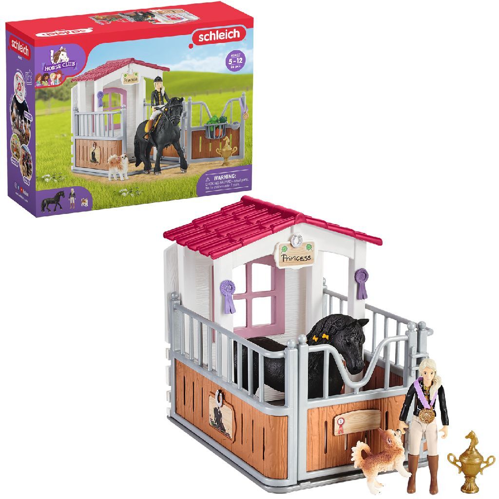 Schleich Horse Club Horse Stable Tori with Accessories for Children 5+