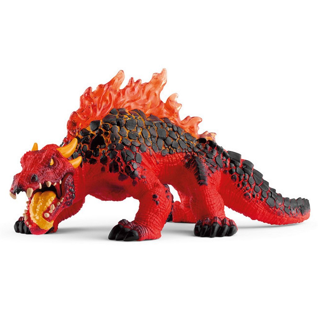 Schleich Magma Lizard Action Figure - Lava World - Eldrador Creatures