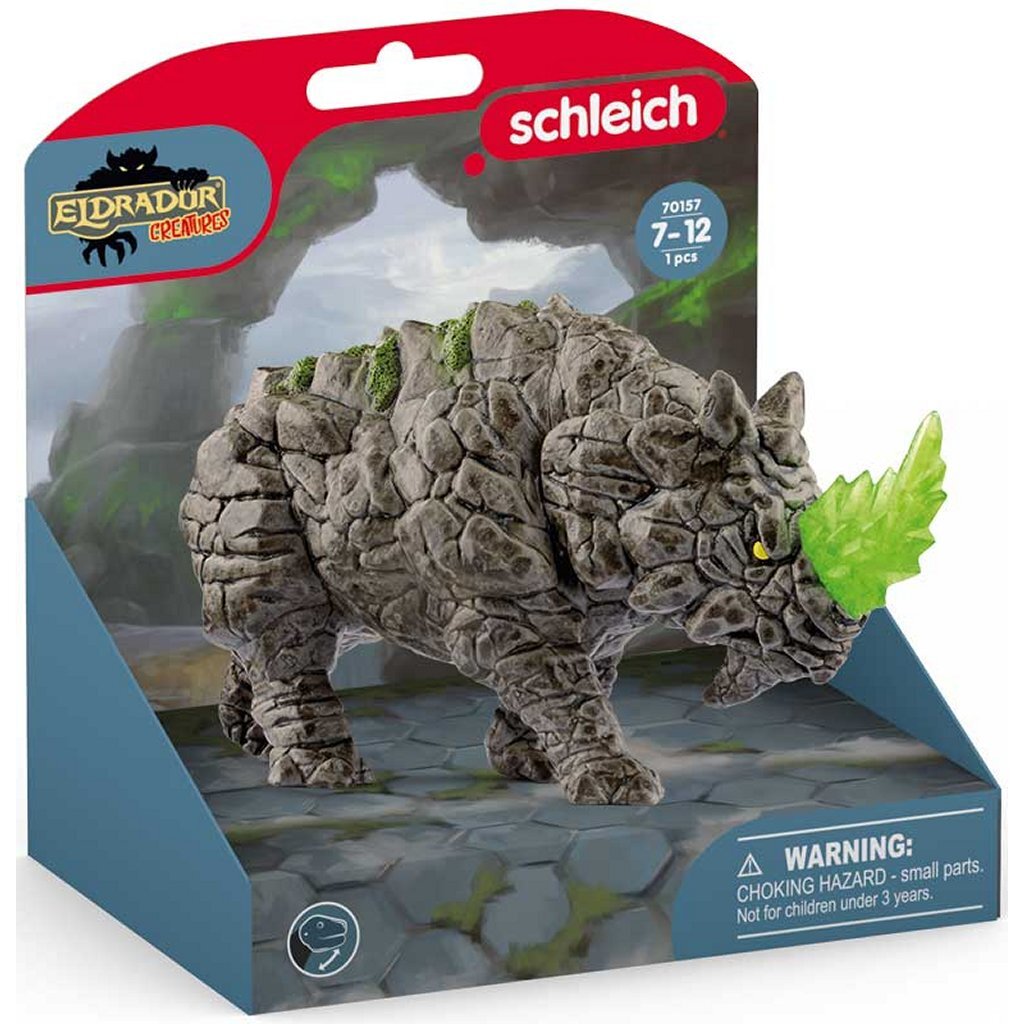 Schleich Battle Rhino Figurine - Eldrador Creatures - Model No. 70157