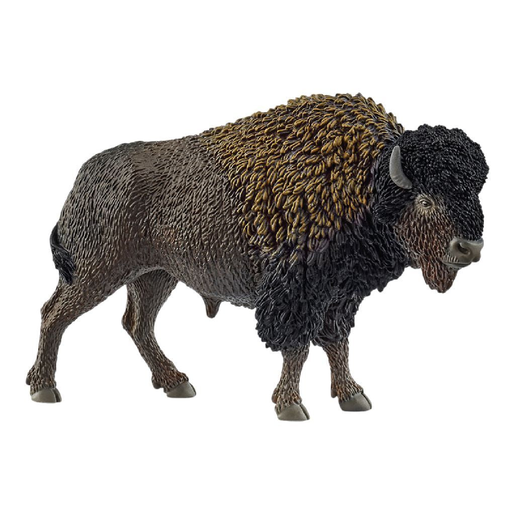 Schleich Wild Life Bison - Realistic Design, Grazing Pose - Ages 3+