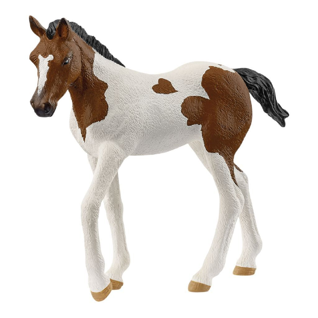 Schleich Horse Club Paint Horse Foal Figurine - Realistic Toy