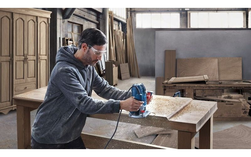 Bosch GOF 130 Black  Blue 28000 RPM 1300 W afbeelding 5