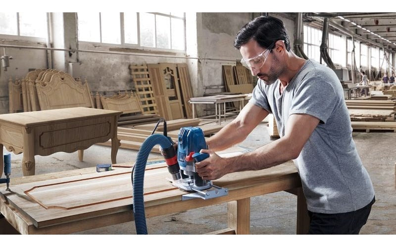 Bosch GOF 130 Black  Blue 28000 RPM 1300 W afbeelding 6
