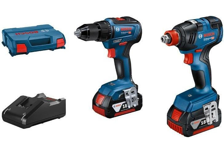 Bosch Professional GDX 18V-200+GSR 18V-55, L-case (06019J2207) afbeelding 1