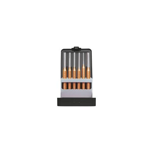 Gedore RED Splinttreibersatz Ø 3 - 8 mm in Metallklappkassette 6-teilig (3300823) afbeelding 1