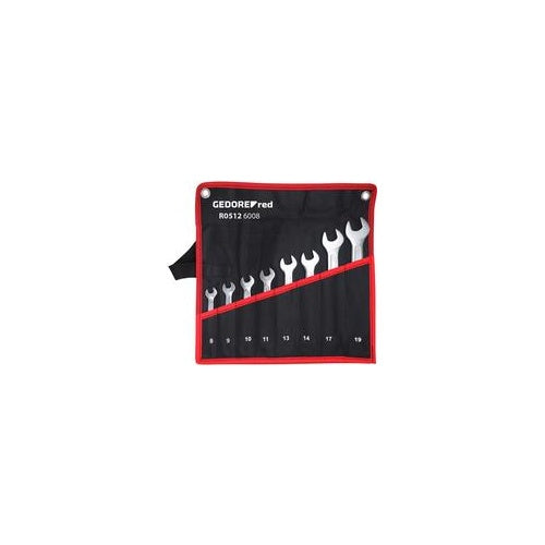 GEDORE red Doppelmaulschl.Satz kurz SW6-22mm 8tlg (R05126008) afbeelding 1