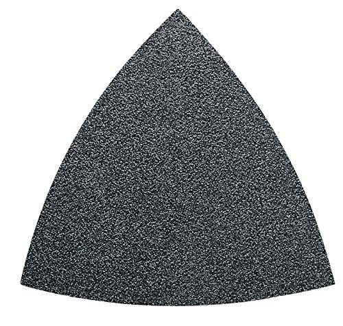 Fine Delta Sandpaper - Hook and Loop - Unperforated - Grit 100 - 80 mm - 50 Pieces