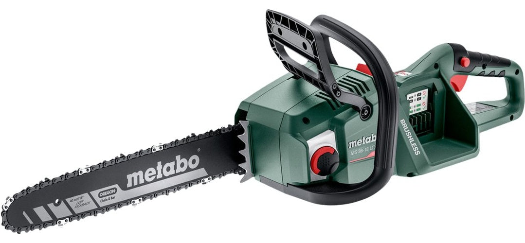 Metabo MS 36-18 LTX BL 40 - Kettensäge - schnurlos ohne Batterie, ohne Ladegerät - 40cm - Schnittleistung: 360 mm - 3,2 kg (601613850) afbeelding 1