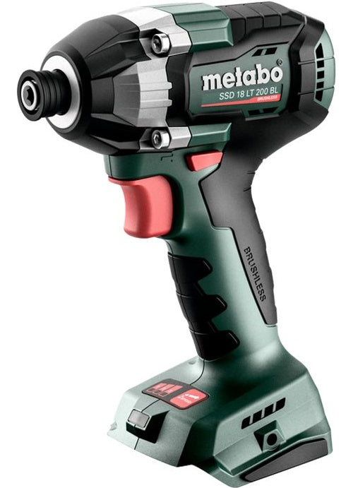 Metabo SSD 18 LT 200 BL - Schlagschrauber - schnurlos - 1/4" -Inbuseinsatz 6.35 mm - 200 N·m - ohne Batterie - 18 V afbeelding 1