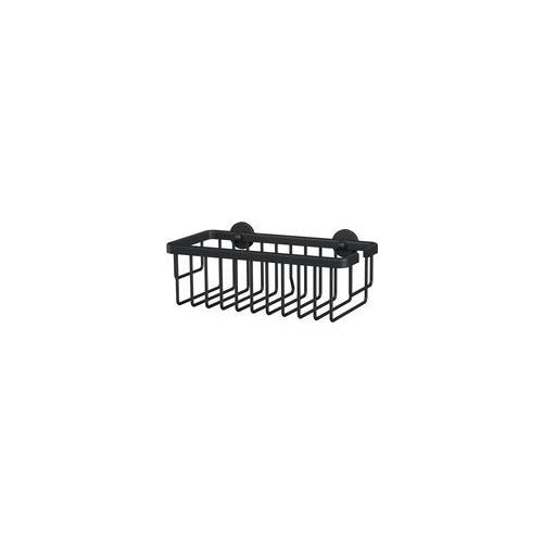 tesa 40506-00000-00 ALUXX BLACK Duschablage Klebstoff Schwarz (matt) (40506-00000-00) afbeelding 1