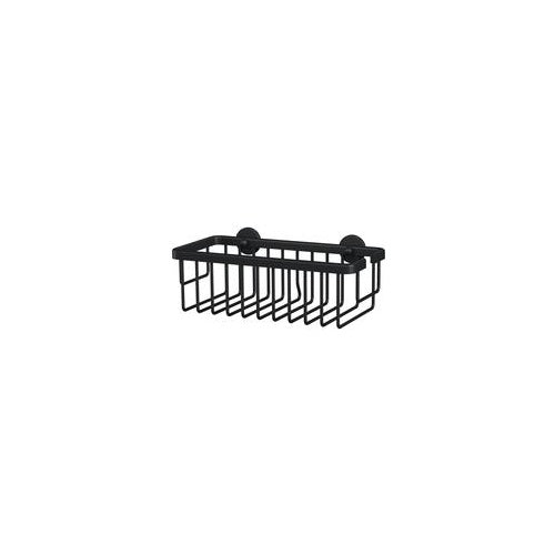 tesa 40567-00000-00 MOON BLACK Duschablage Klebstoff Schwarz (matt) (40567-00000-00) afbeelding 1