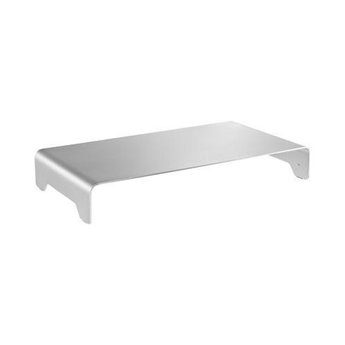 SpeaKa Professional SP-MR-300 Monitor-Erhöhung Aluminium Höhen-Bereich: 63 bis 63 mm Silber (SP-9007472) afbeelding 1