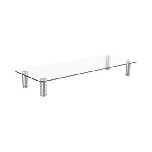 SpeaKa Professional Monitor-Erhöhung Höhen-Bereich: 75 bis 90 mm Transparent (SP-9007480) - 4064161041346 - image 1