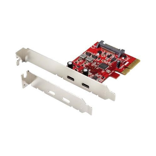 Renkforce RF-4599664 2 Port USB 3.2 Gen 2 Controllerkarte PCIe (RF-4599664) afbeelding 1