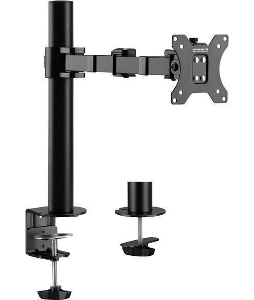 SpeaKa Professional SP-MM-210 1fach Monitorhalterung 43,2 cm (17) - 81,3 cm (32) Höhenverstellbar, Neigbar+Schwenkbar (SP-9424468) afbeelding 1