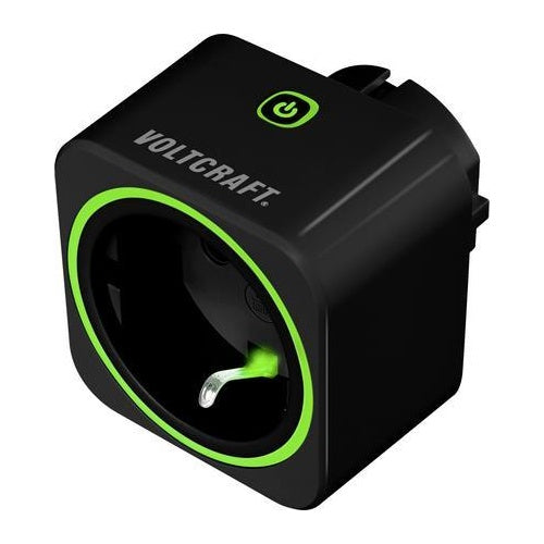 VOLTCRAFT SEM6000 BLACK Energiekosten-Messgerät Bluetooth®-Schnittstelle, Datenexport, Datenloggerfunktion, TRMS, Stromtarif einstellbar, mit App-Steuerung (VC-11732495) afbeelding 1