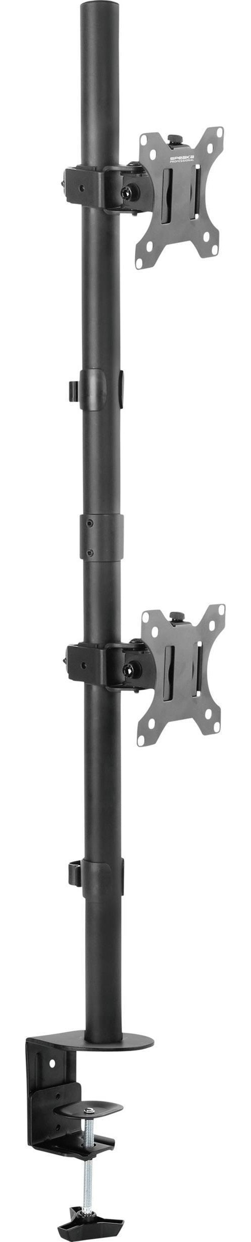 SpeaKa Professional SP-MM-420 2fach Monitorhalterung 33,8 cm (13,3) - 81,3 cm (32) Neigbar+Schwenkbar, Drehbar (SP-9414664) afbeelding 1