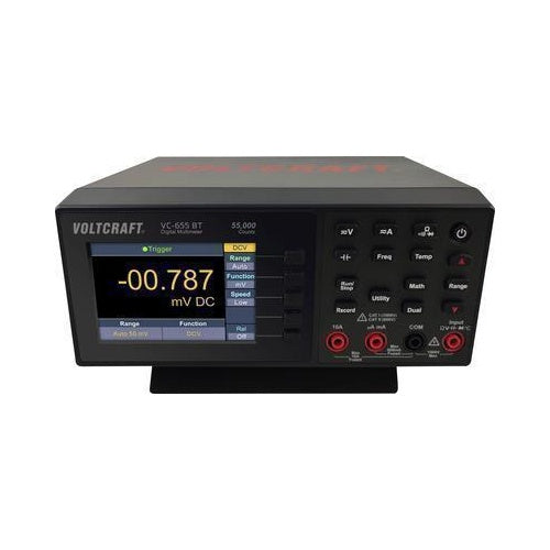 VOLTCRAFT VC-655 BT Tisch-Multimeter digital CAT I 1000 V, CAT II 600 V Anzeige (Counts): 55000 (VC-11785300) afbeelding 1