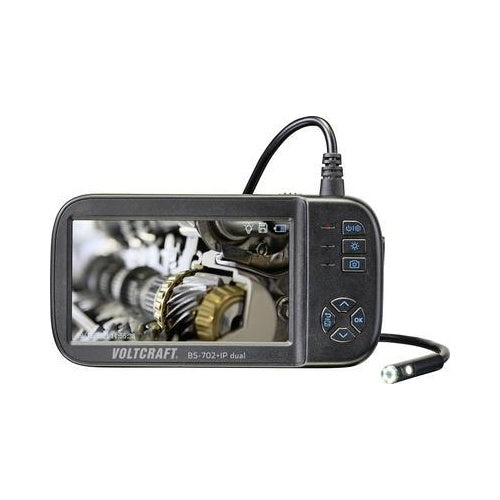 VOLTCRAFT BS-702SE+IP dual Endoskop Sonden-Ø: 8 mm Sonden-Länge: 5 m (BS-702SE+IP dual) afbeelding 1