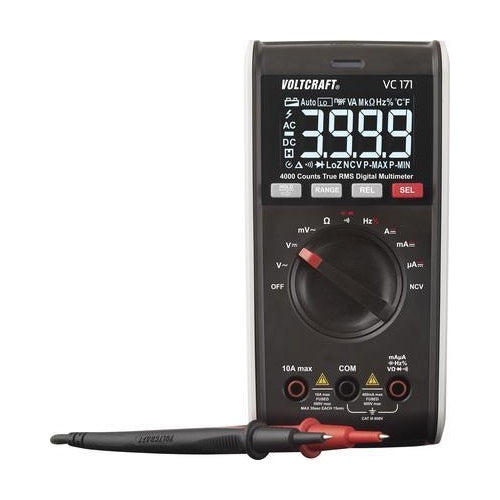 VOLTCRAFT VC171 Hand-Multimeter digital CAT III 600 V Anzeige (Counts): 4000 (VC-12232390) afbeelding 1